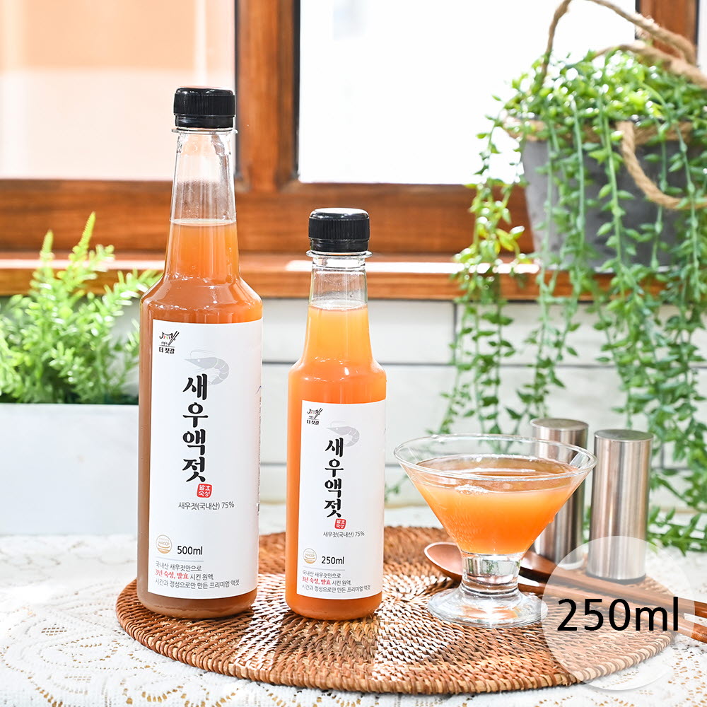 [더젓갈] 새우액젓 250ml