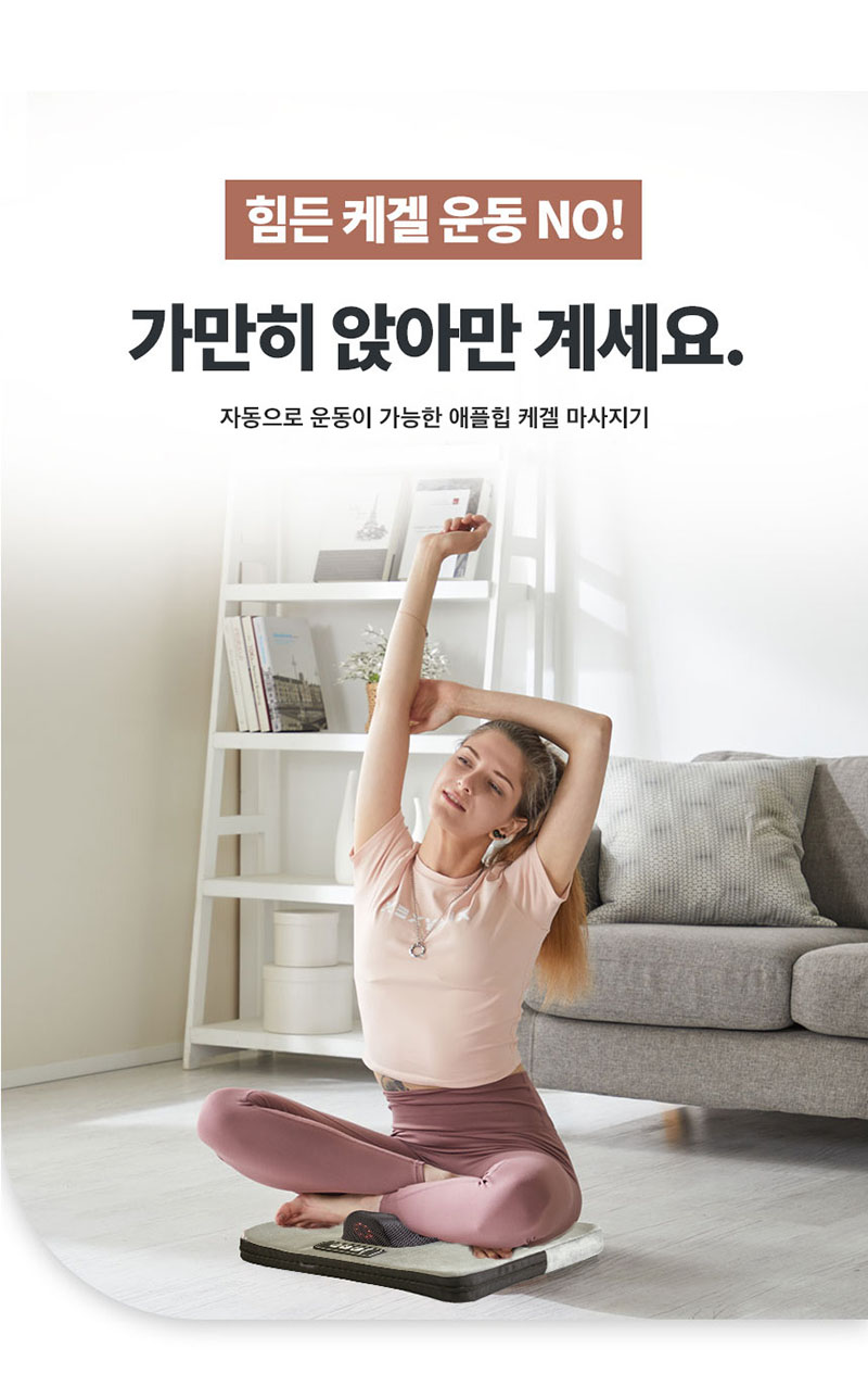 파파맘 애플힙 케겔 운동 방석 마사지기 원적외선 상세 2