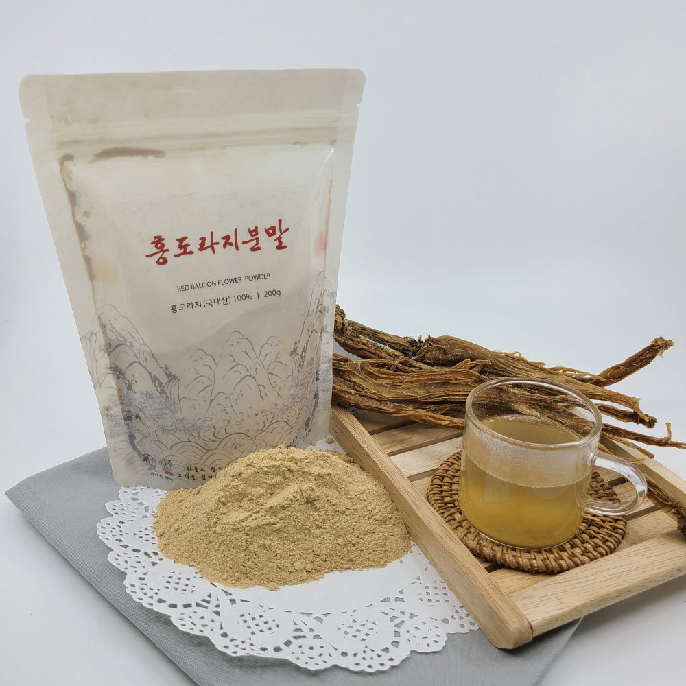 [횡성인삼영농조합] 하심정 홍도라지분말 200g