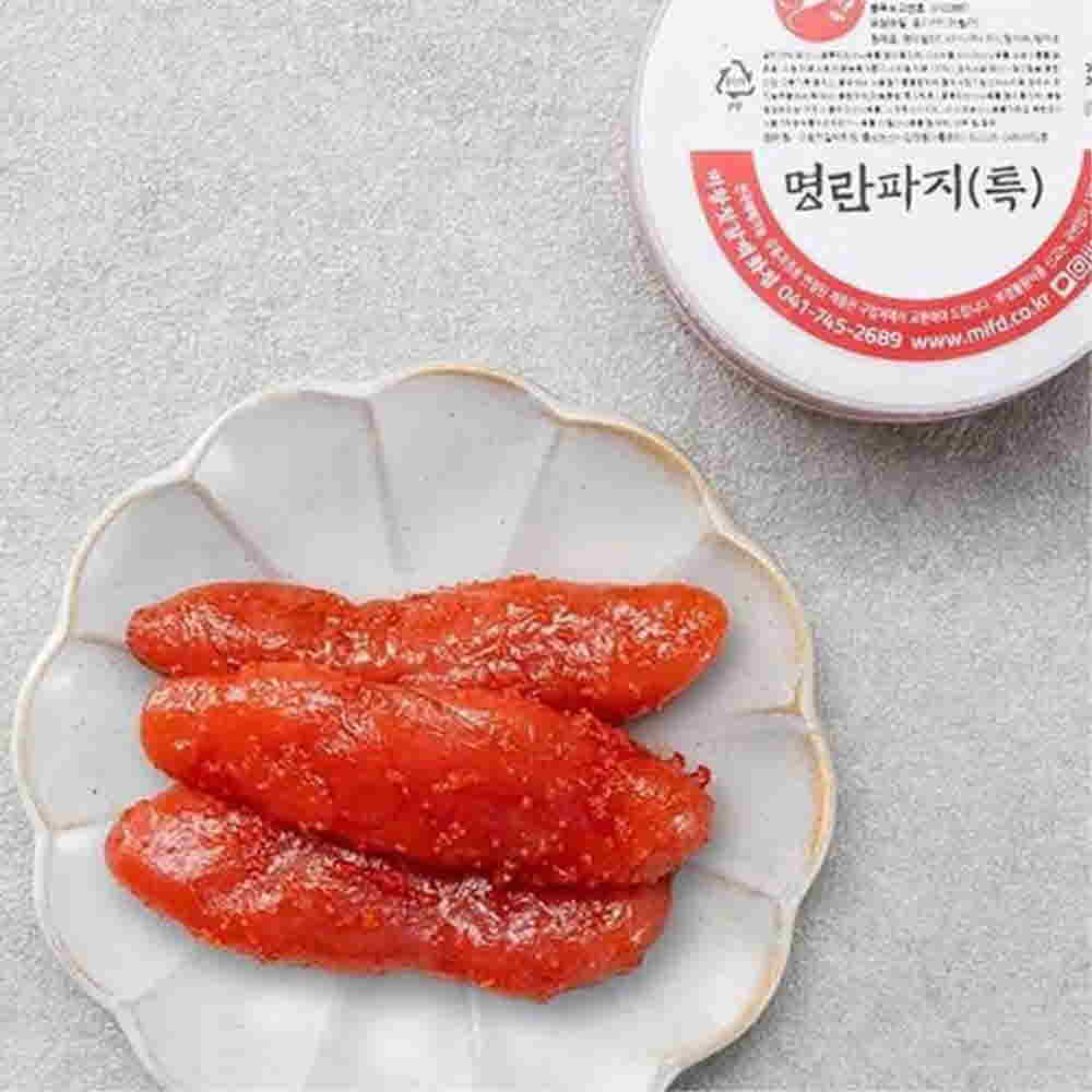 미왕젓갈백화점 정성을 다하는 반찬논산 특산품 명란젓 파지(특) 250g(아이스박스 포장)