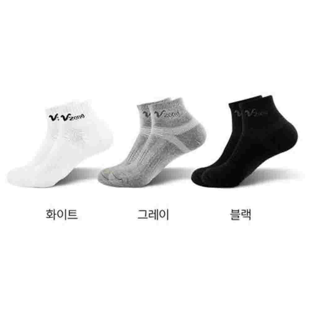 폴턴 V존스포츠양말 여성 단목 3켤레