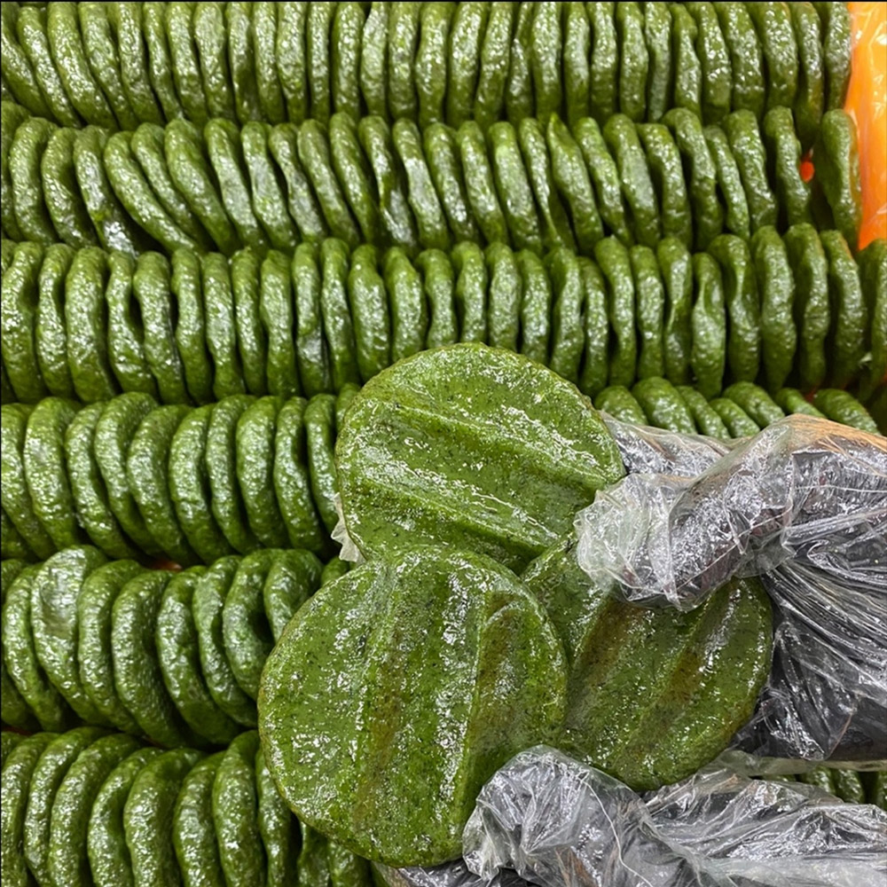 28년전통맛집 생쑥100% 진도 해풍 쑥 개떡 1kg(15-17개)