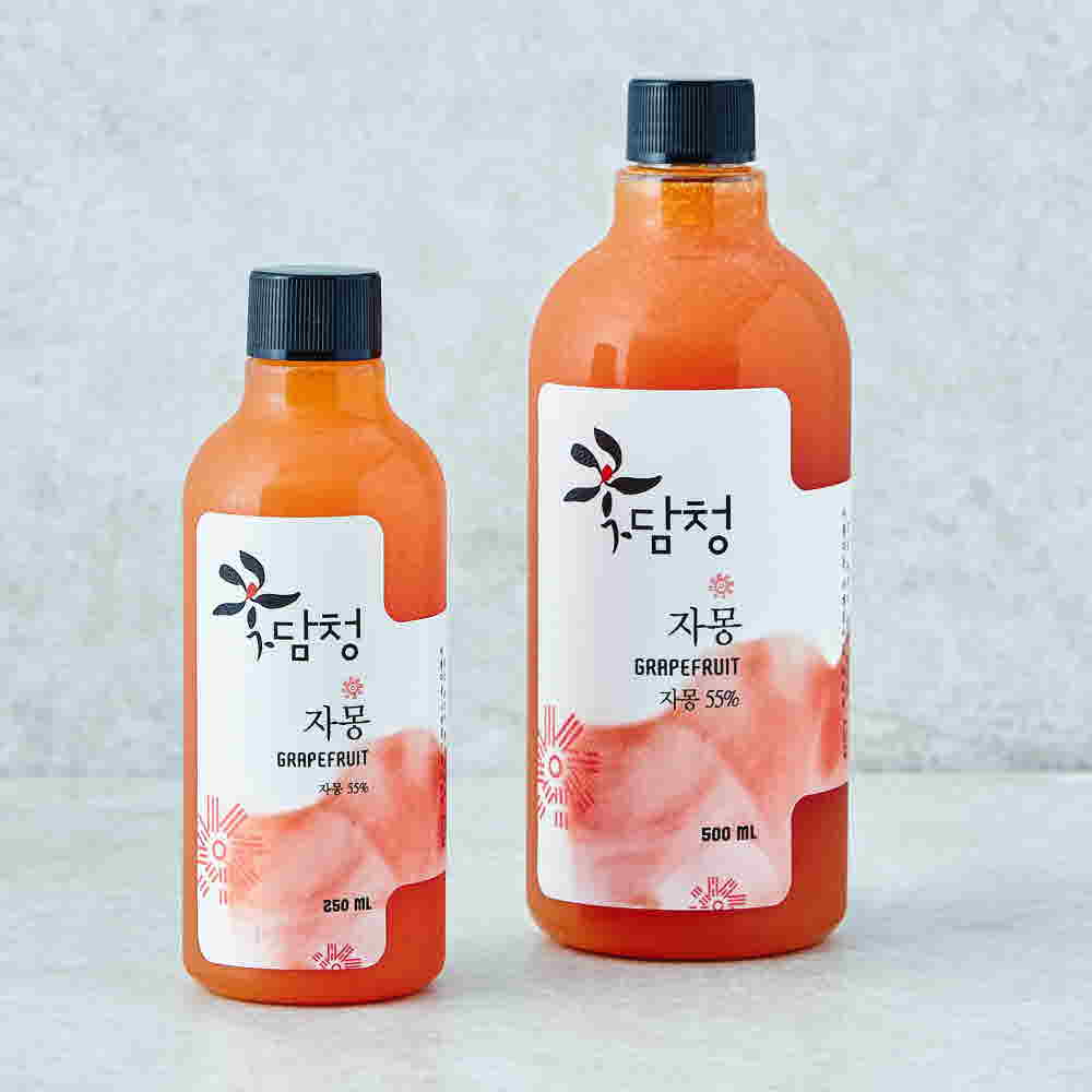 꽃담청 자몽청500ml