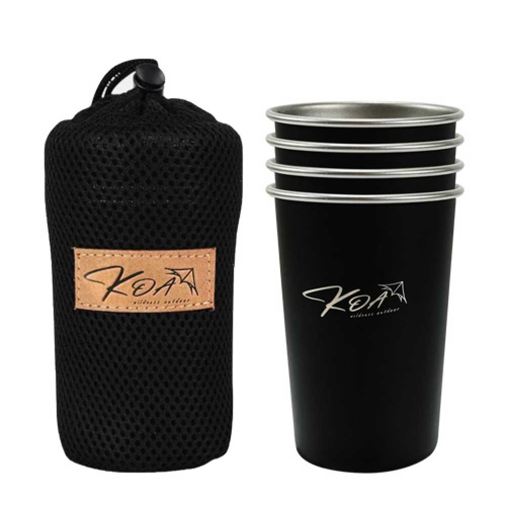 KOA 코아 브릭 캠핑컵 350ml (4P) KOA-BE4P