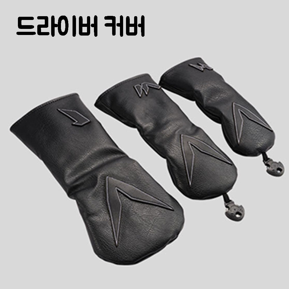 지브이골프코리아 정품지브이투어 GV V 드라이버 커버 (블랙)