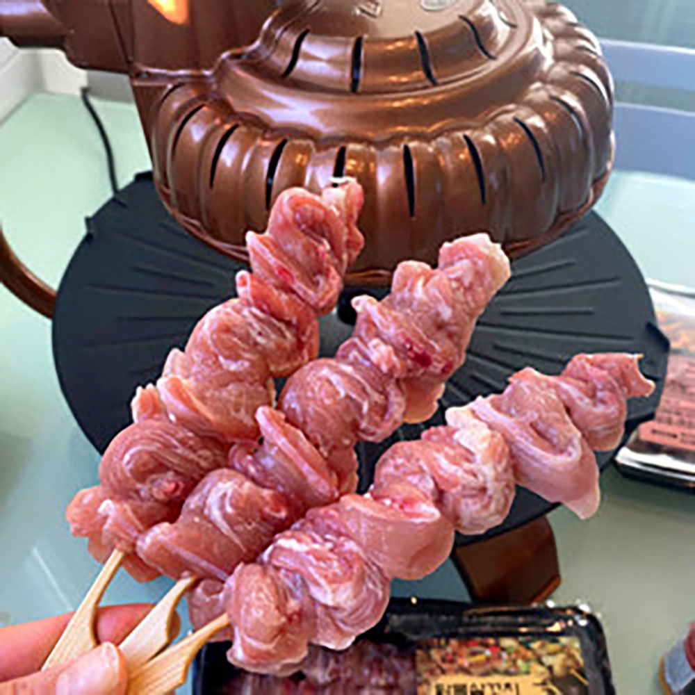 닭목살꼬치 250g(5꼬치)