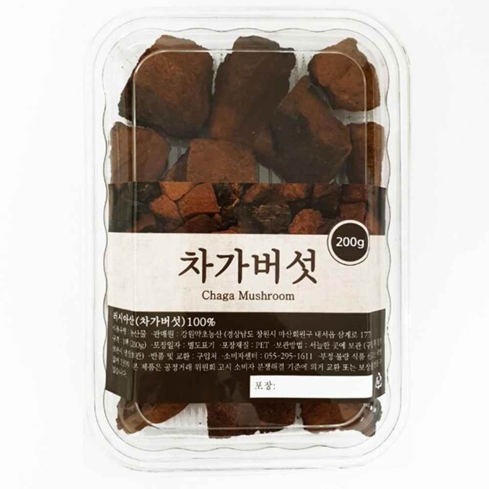 힐링앤팜 차가버섯 200g