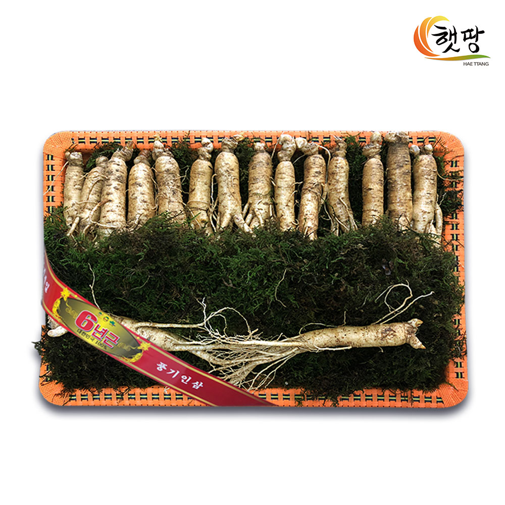 [소백스토어] [햇땅] 인삼명장 6년근 인삼선물세트 특선4호_15~16편_등바구니포장