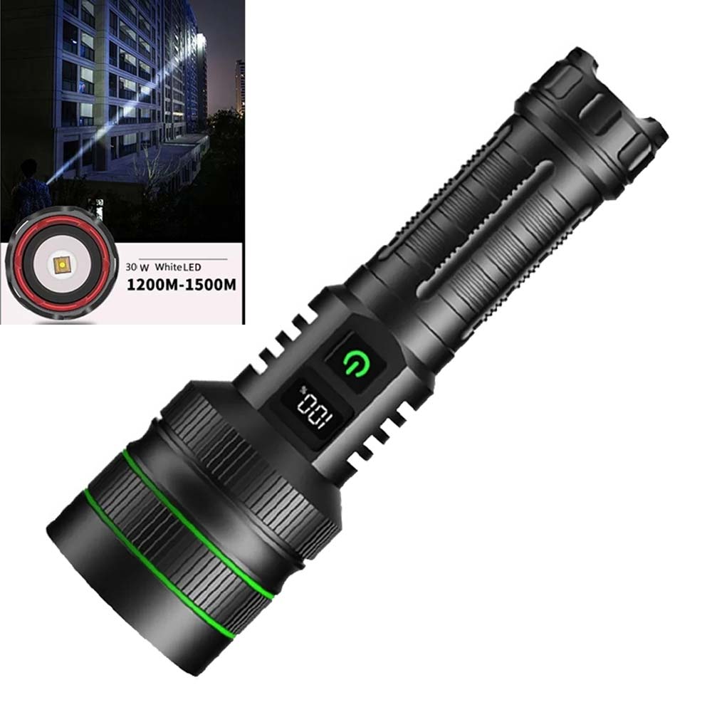 WhiteLaser LED 충전식 강력밝기 줌 서치라이트 X1