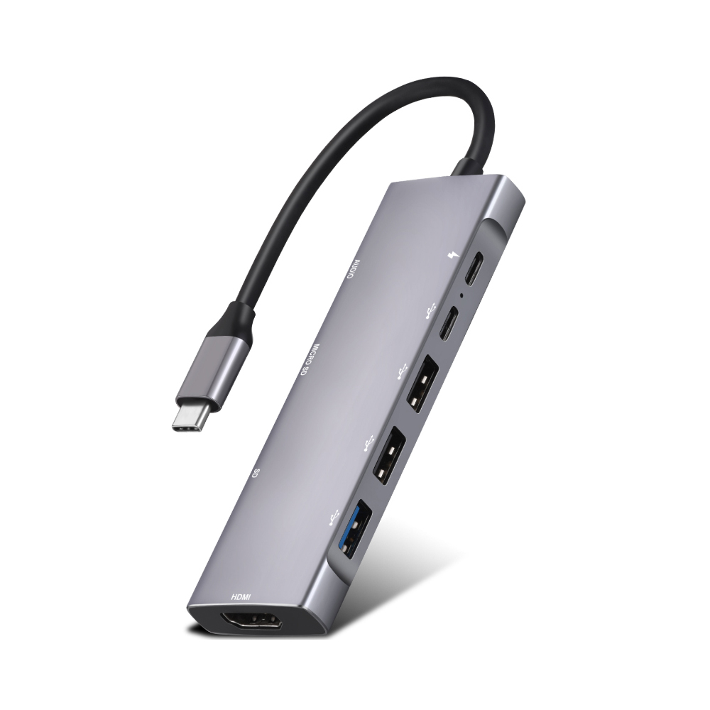 C타입 USB 멀티허브 9in1 BOS-H901