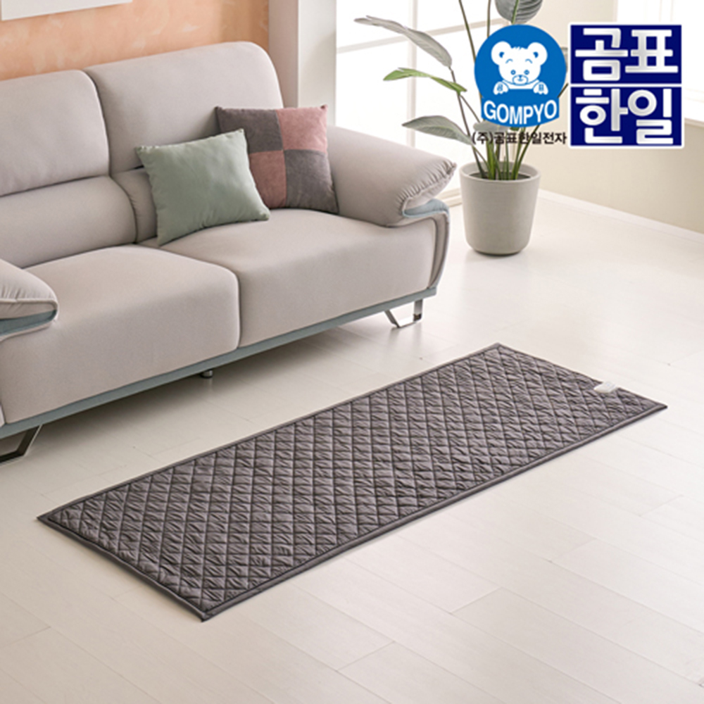 곰표한일 EMF M2 전기요 진그레이_미니싱글 M2_GREY_MS