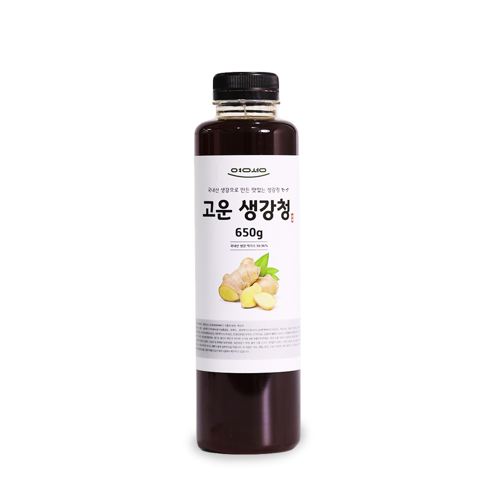 국내산 진한 고운 생강청 650ml