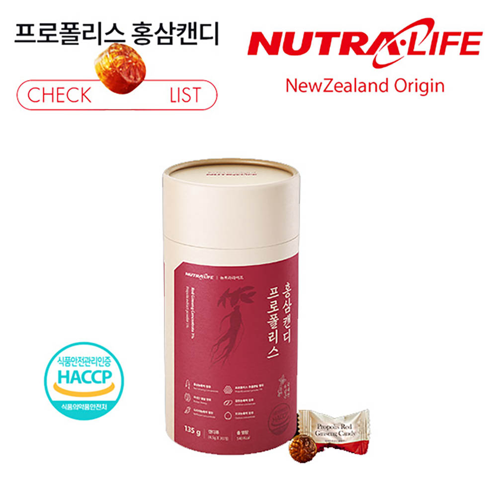 뉴트라라이프 프로폴리스 홍삼 캔디 30개입 1개