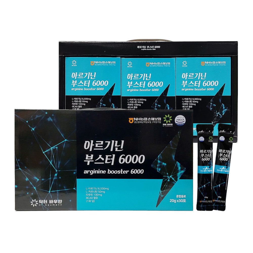 닥터바우만 아르기닌 부스터 6000 (20g x 30포)