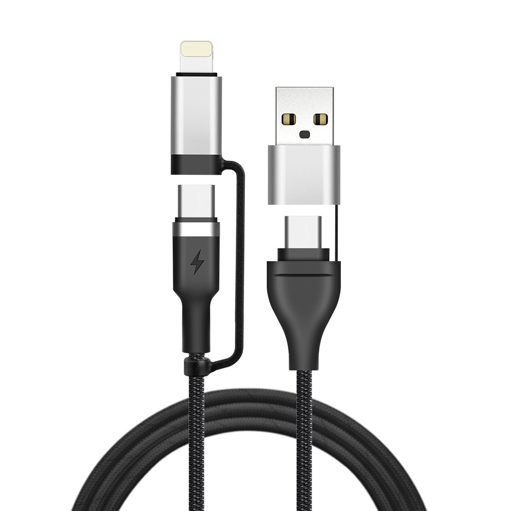 플레오맥스 PLEOMAX 충전(데이터)케이블 60W PM-PD60W_4in1 CABLE