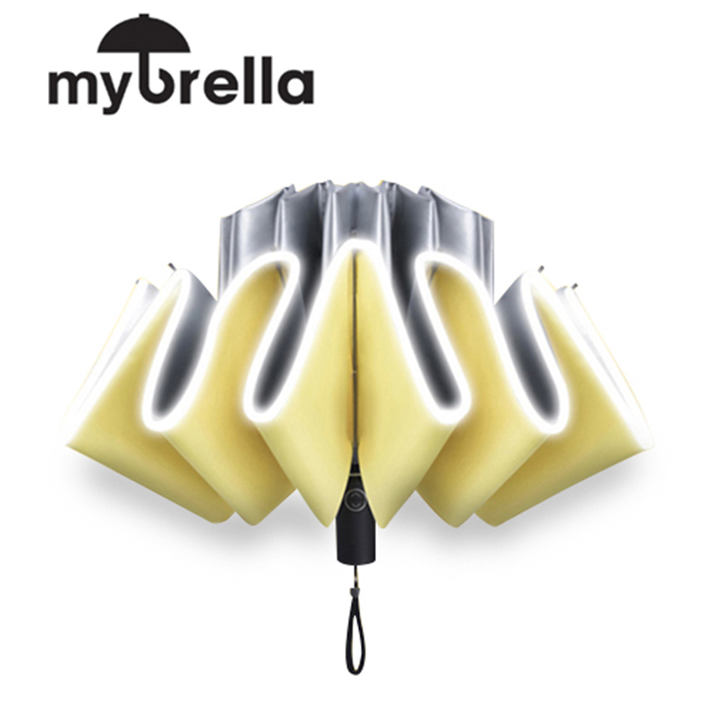 MYBRELLA UV ARMOUR 3단 거꾸로 자동 양우산 ARMOUR