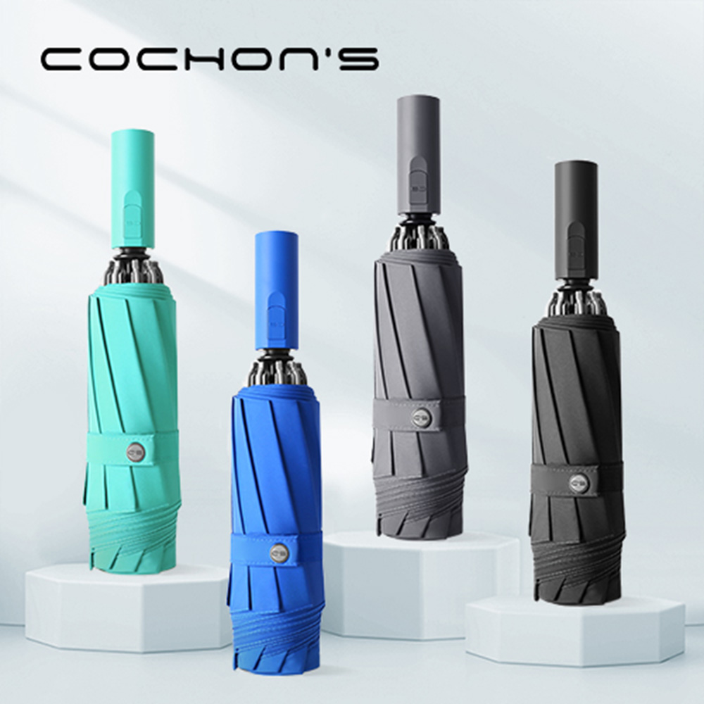 COCHONS 3단 자동 거꾸로 우산 M6