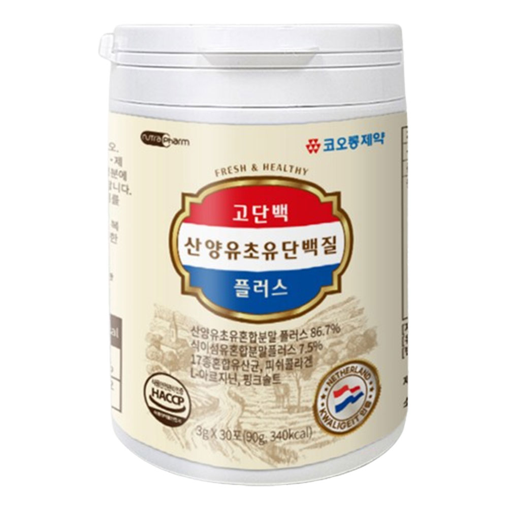 코오롱제약 고단백 산양유초유단백질 플러스 3g x 30포