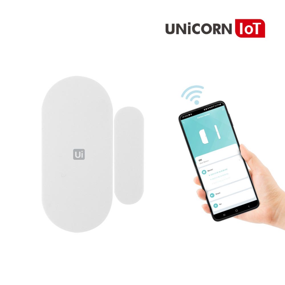 유니콘IoT 도어 감지센서 침입방지 IoT앱 어플 연동 TS-D2