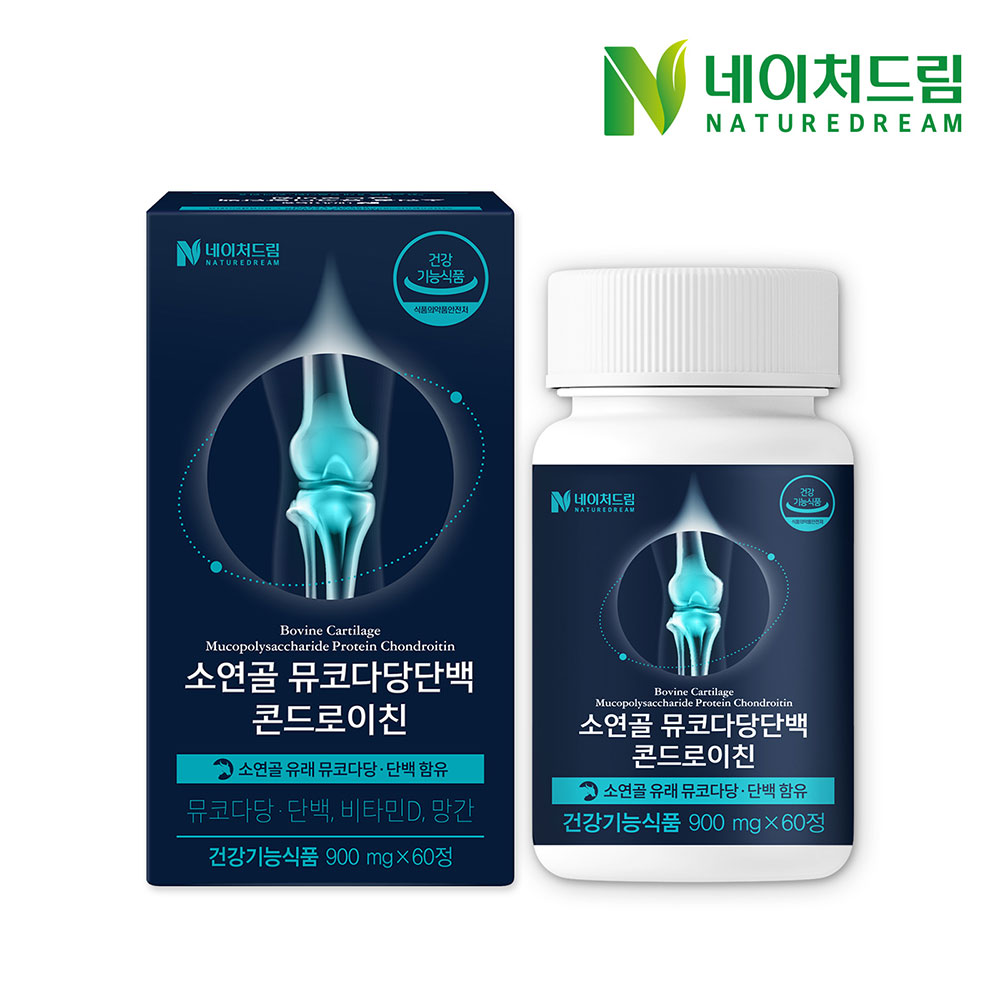 네이처드림 소연골 뮤코다당단백 콘드로이친 900mg x 60정