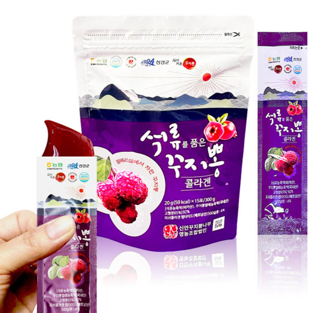 석류를품은 꾸지뽕 콜라겐20g x 15포 * 1봉