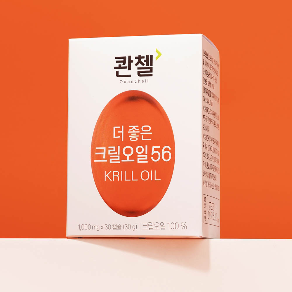 콴첼 더 좋은 크릴오일 56 30캡슐 1,000mg _ 30캡슐