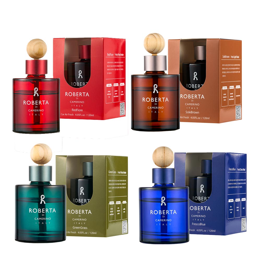 로베르타 차량용 디퓨저 방향제 120ml 2종세트