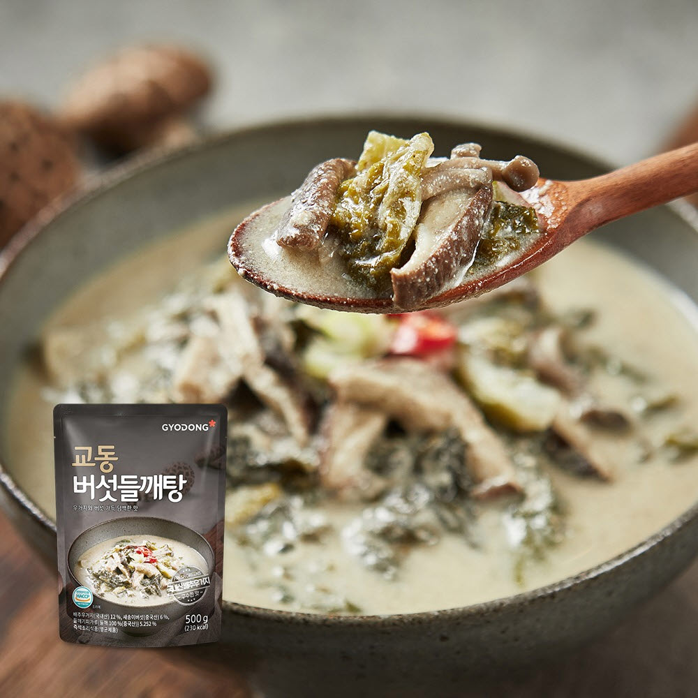 교동 버섯들깨탕 500g 5팩