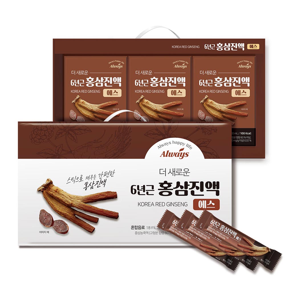 더 새로운 홍삼 스틱 20g x 30포