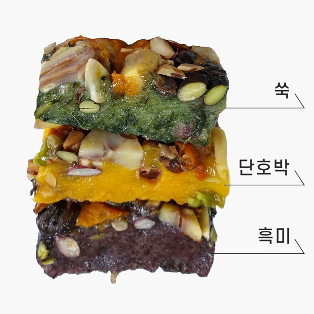 28년전통 맛집 수제 3종 영양찰떡1.5kg (쑥4 찰흑미4 단호박4)
