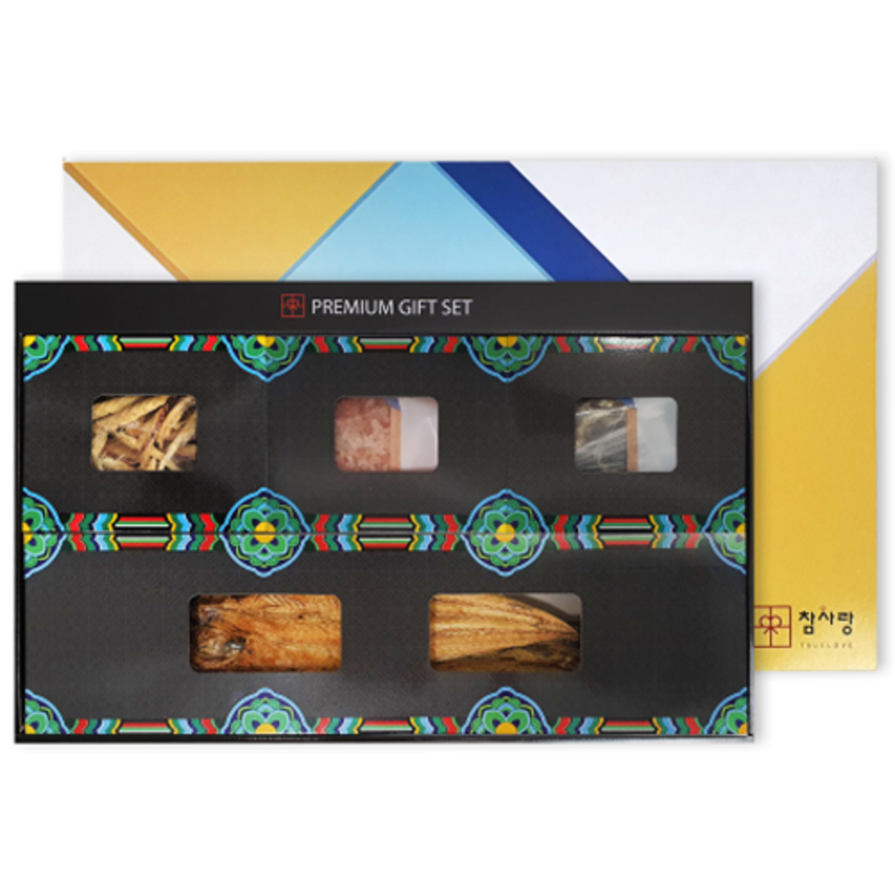 [참사랑] 황태포혼합세트 1호(황태포3미+황태채+히말라야핑크소금+천연국물팩)