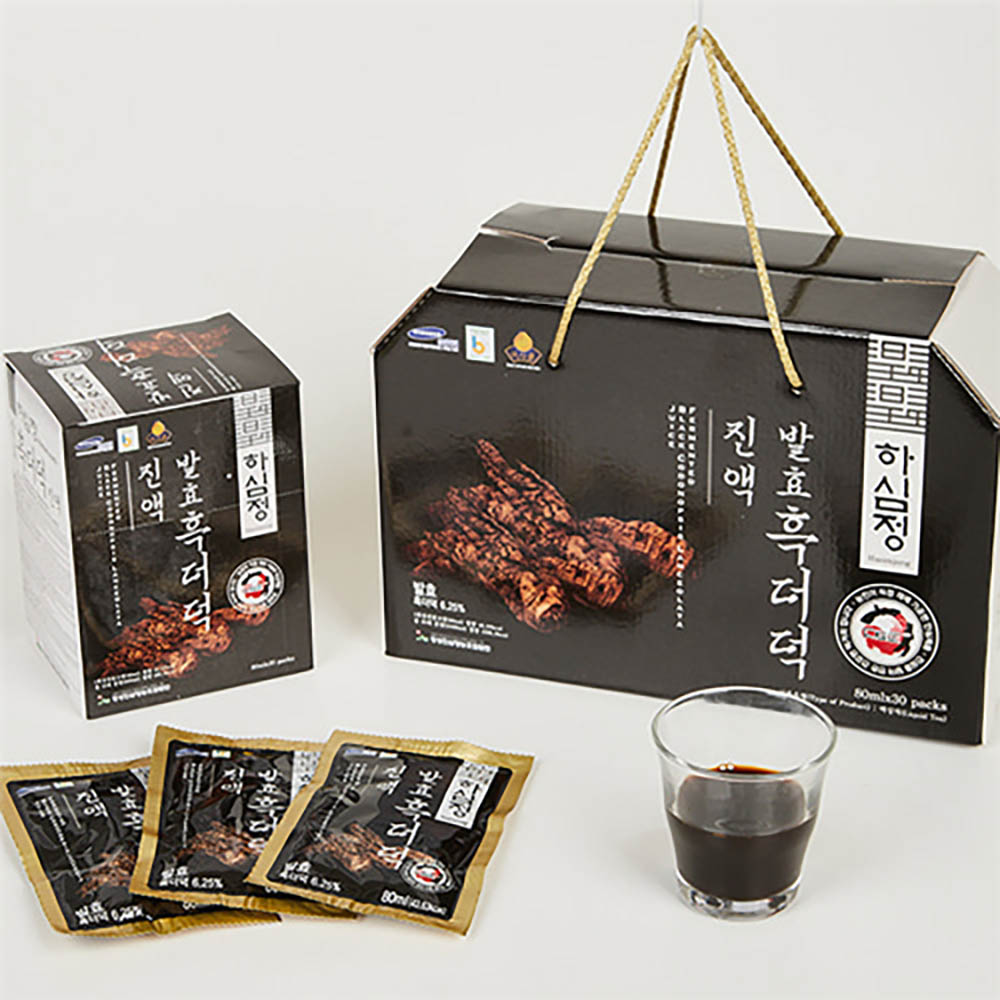 강원도 횡성 흑더덕 진액 80mlx30포