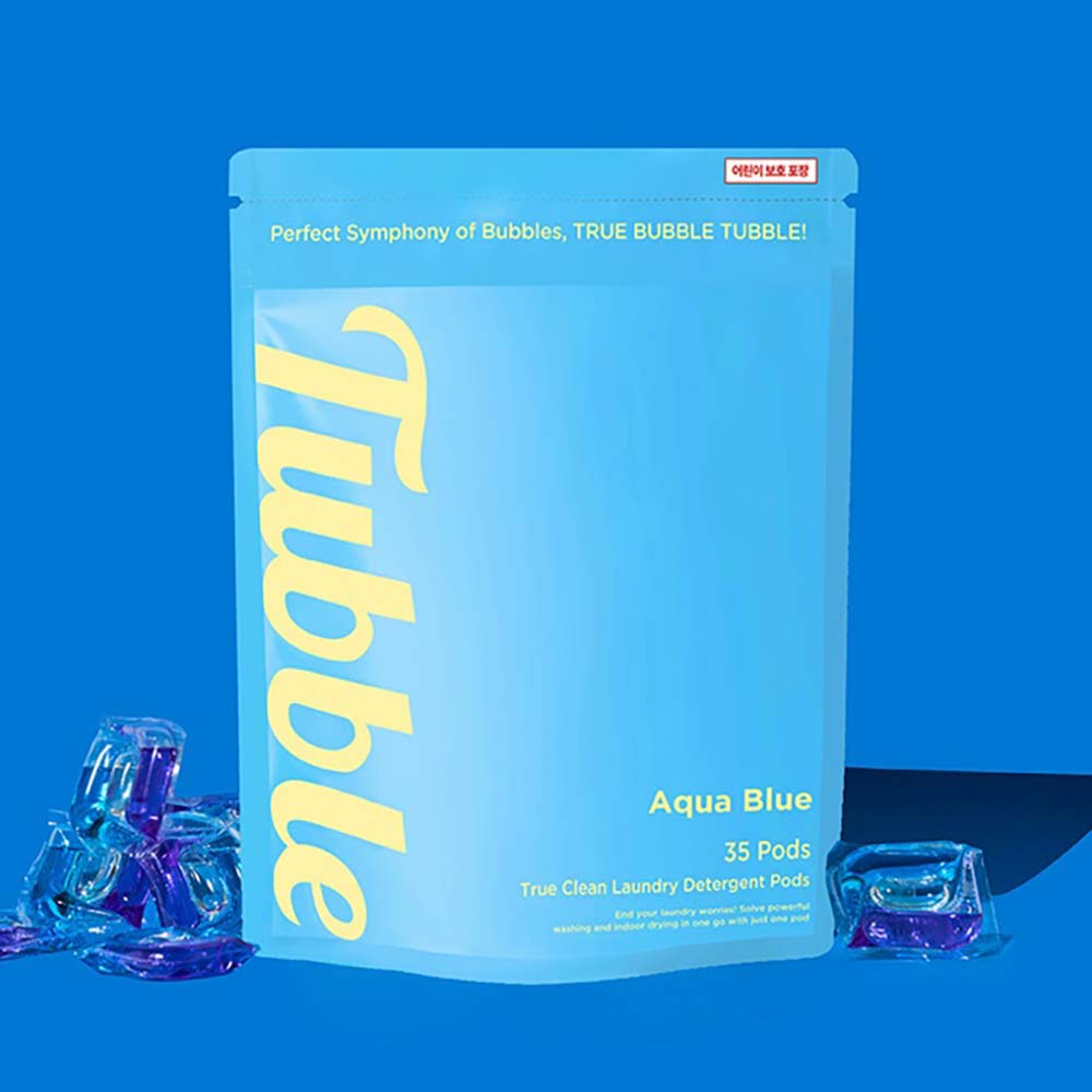 [Tubble]터블 트루클린 퍼퓸 캡슐 올인원 세탁세제 35P (아쿠아블루)