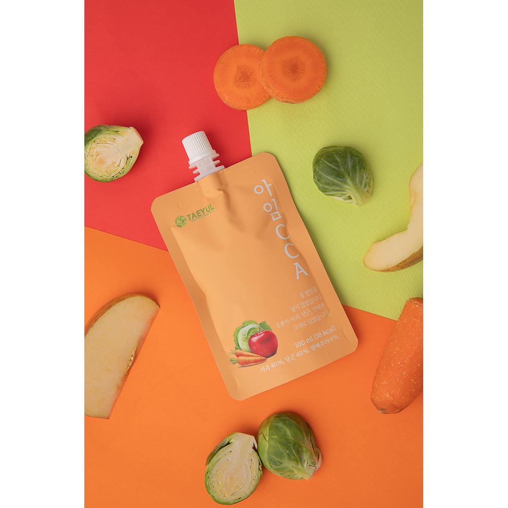 아임CCA 우리 과채주스 100ml*30개/1box /과일채소 원물100%NFC착즙