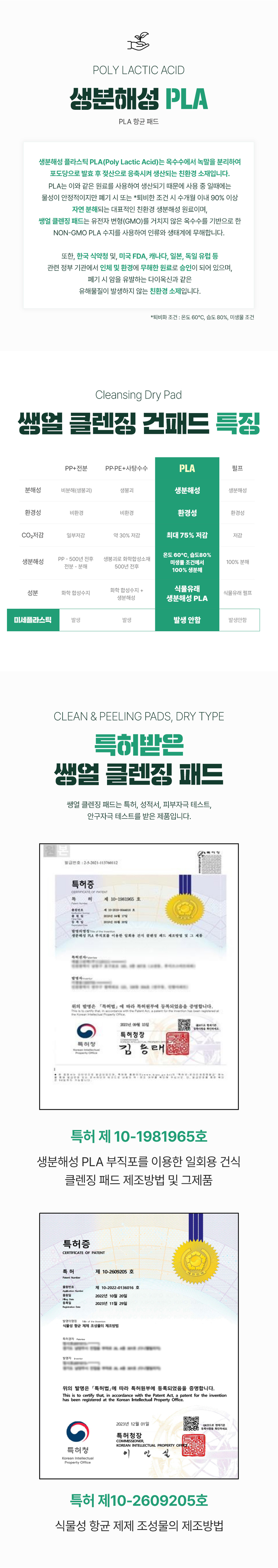 쌩얼 클렌징 패드(30매) * 3개 묶음 (총 90매) 상세 8
