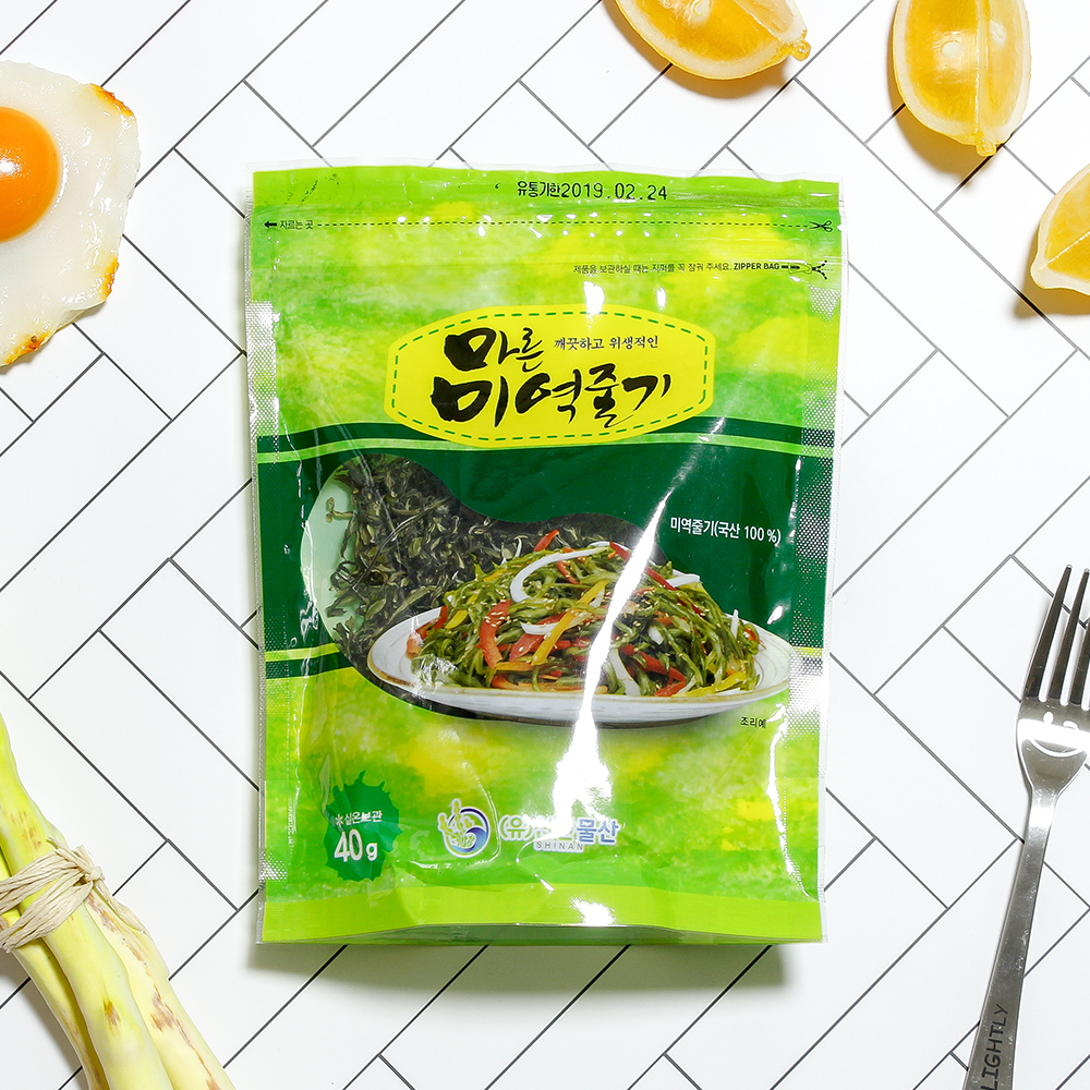 대령숙수 마른미역줄기 40g 3봉