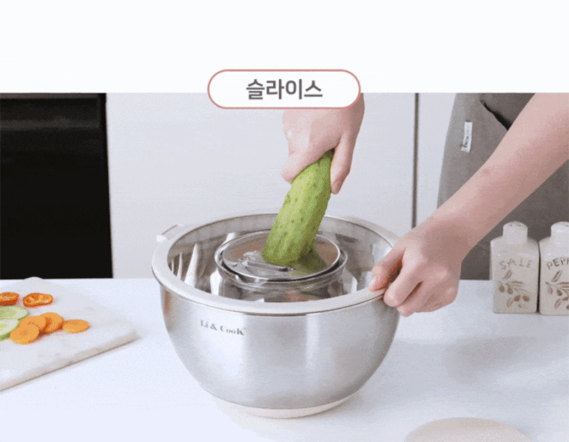 [리앤쿡] 스토리지 채칼 믹싱볼 5P 상세 4