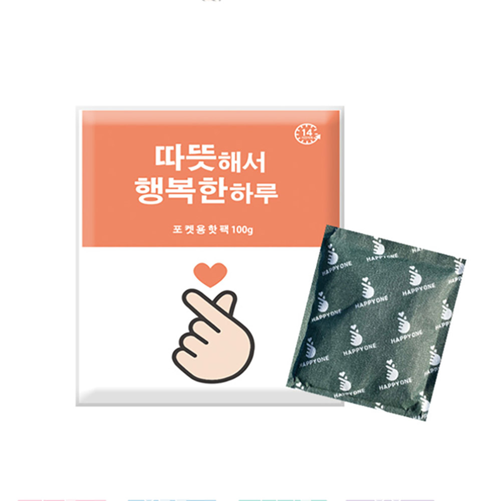 국내생산) 손하트 행복 뉴포켓용핫팩 100g 30EA