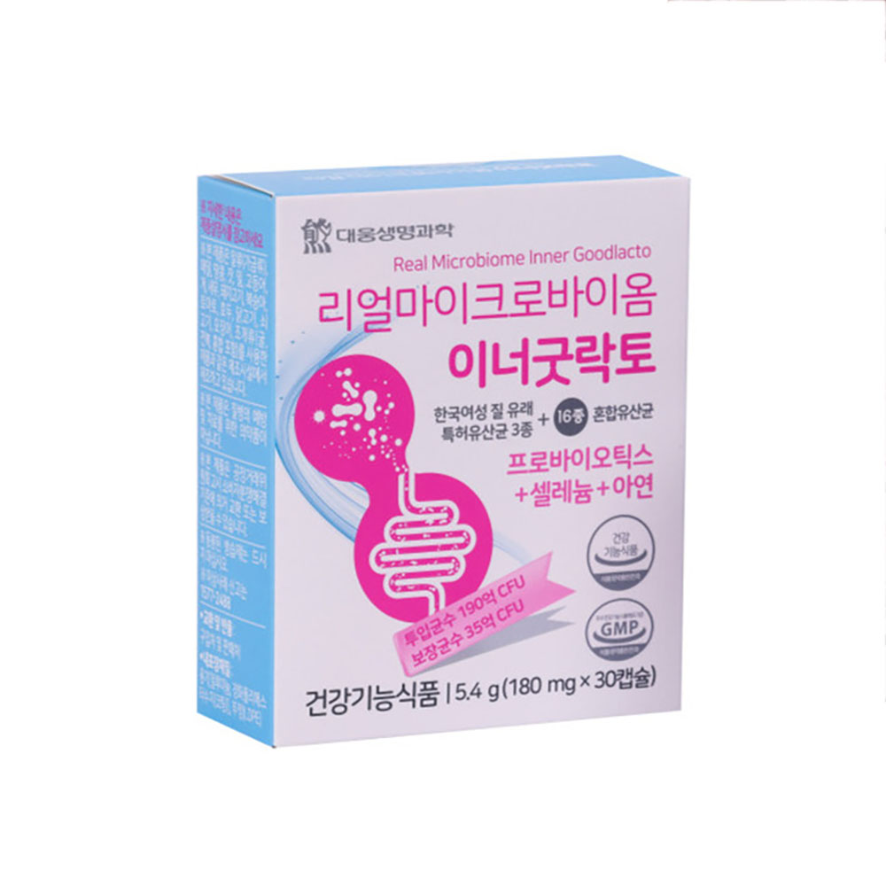 리얼마이크로바이옴 이너 굿락토 30