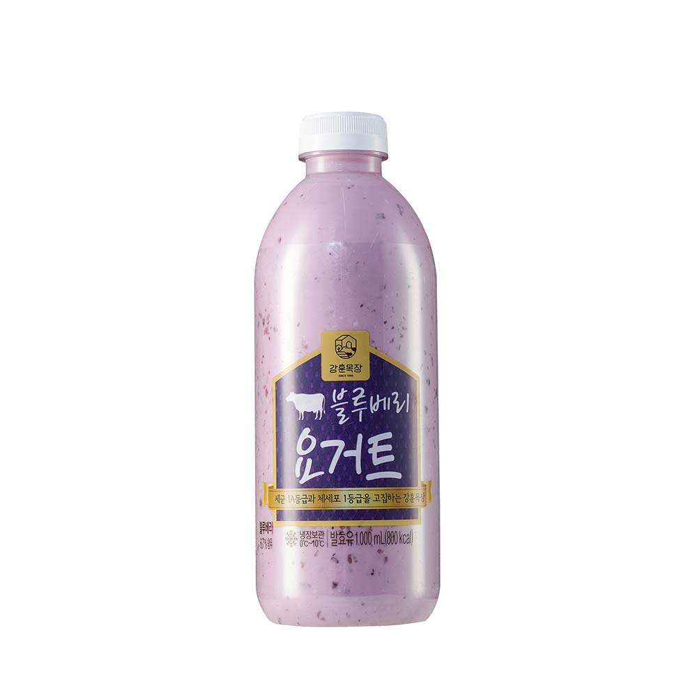 강훈목장 수제요거트 블루베리 1000ml