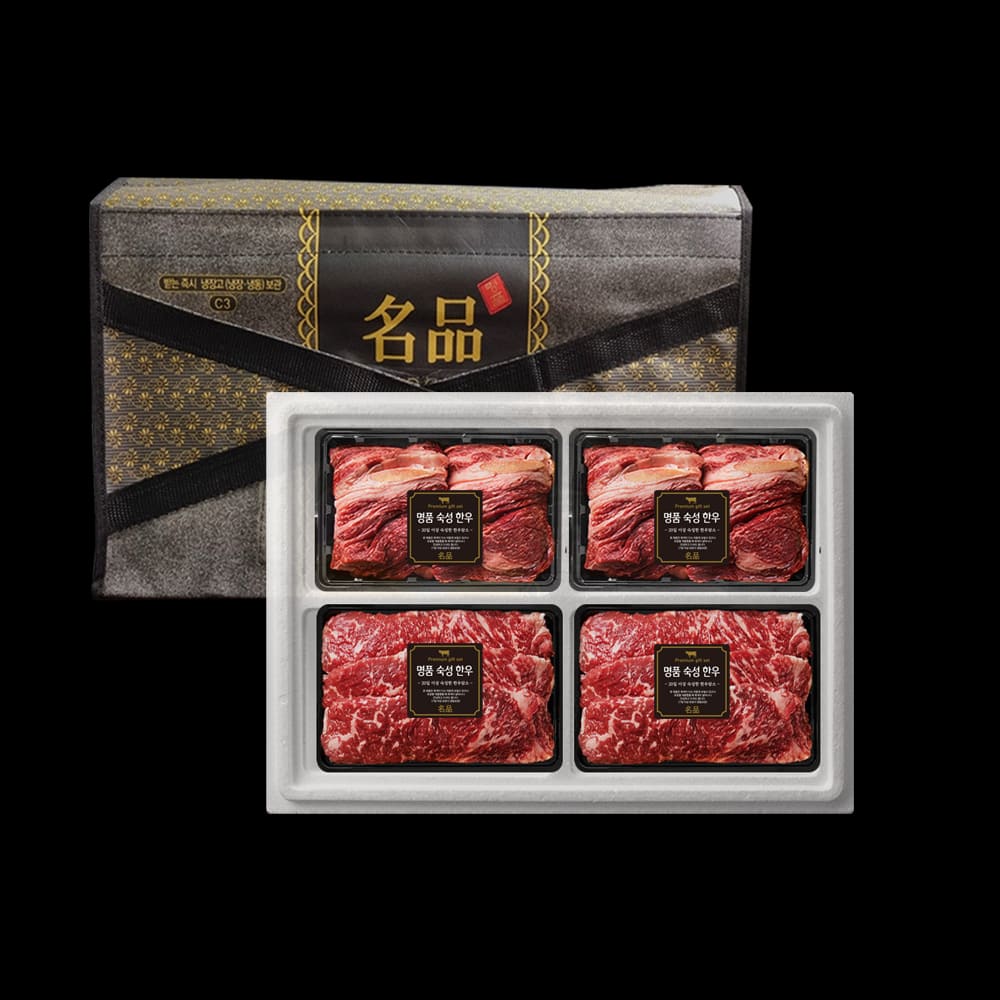 [다함] 1등급 숙성암소 명품 구이특선 4호 1.6kg