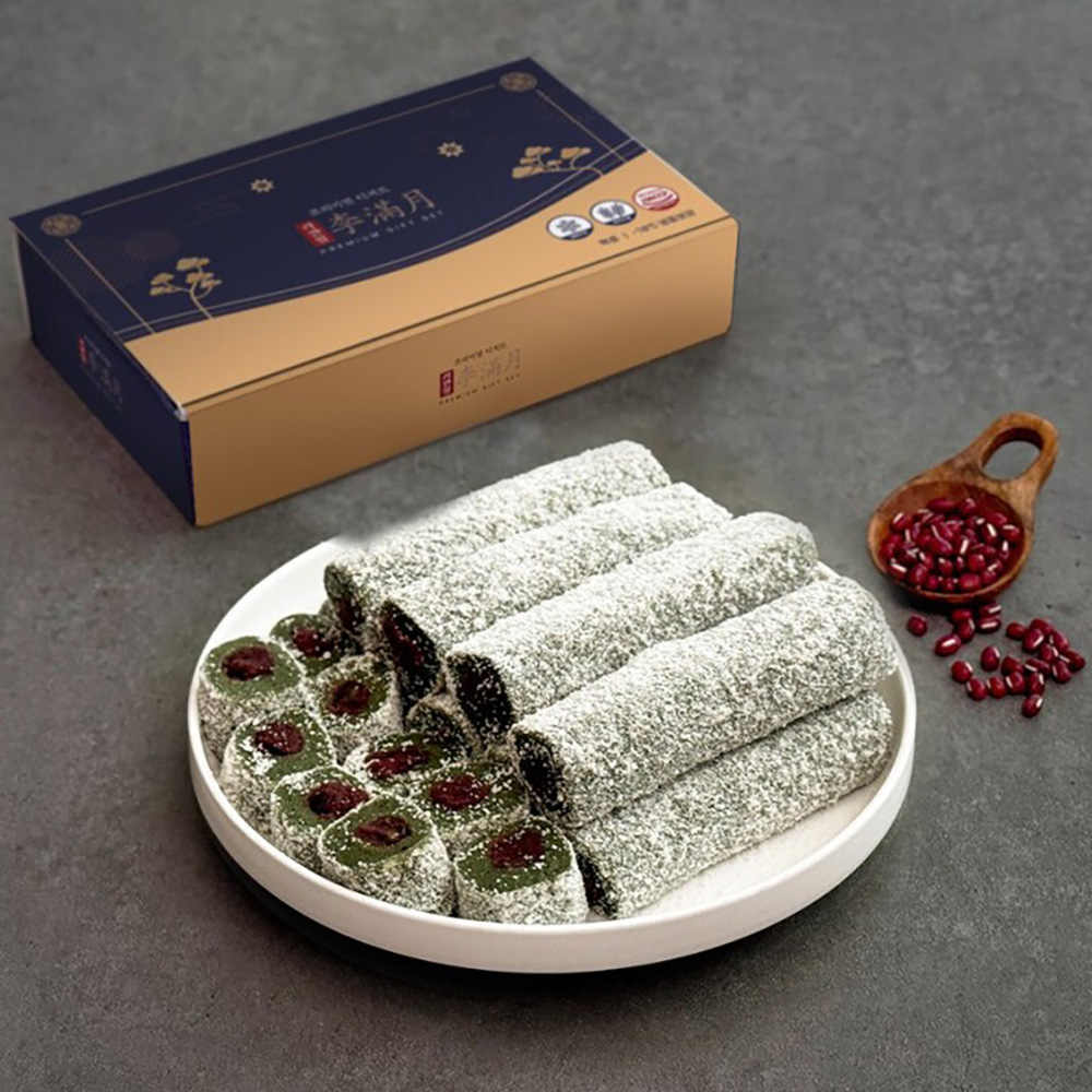 40년전통 리만월 수제 쑥 돌돌떡600g(5줄)