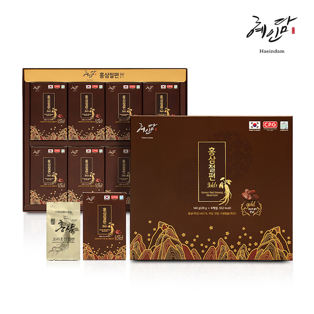 혜인담 홍삼절편(20g*8개)