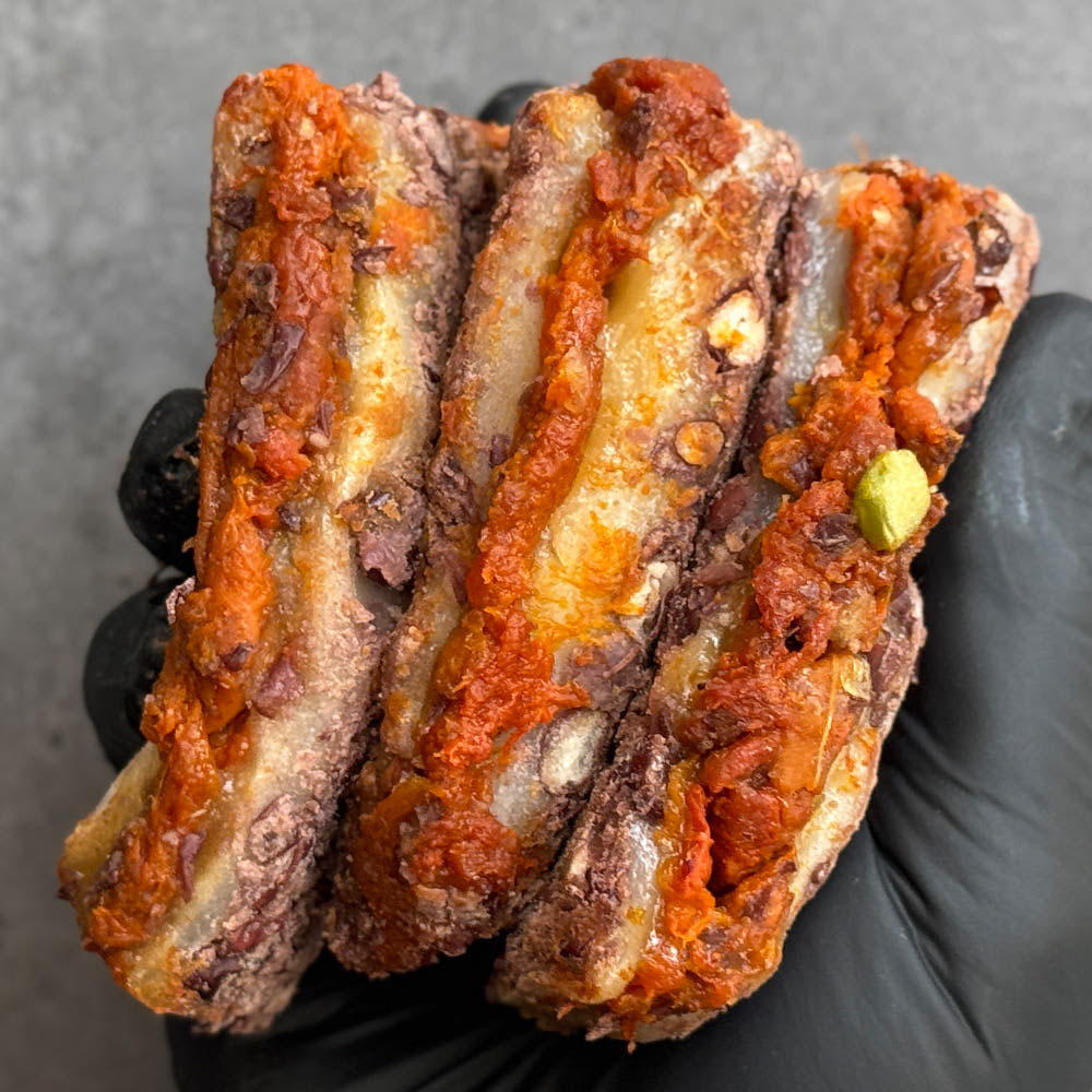 30년전통 울산 생단호박 시루팥떡 800G (6~7개입)