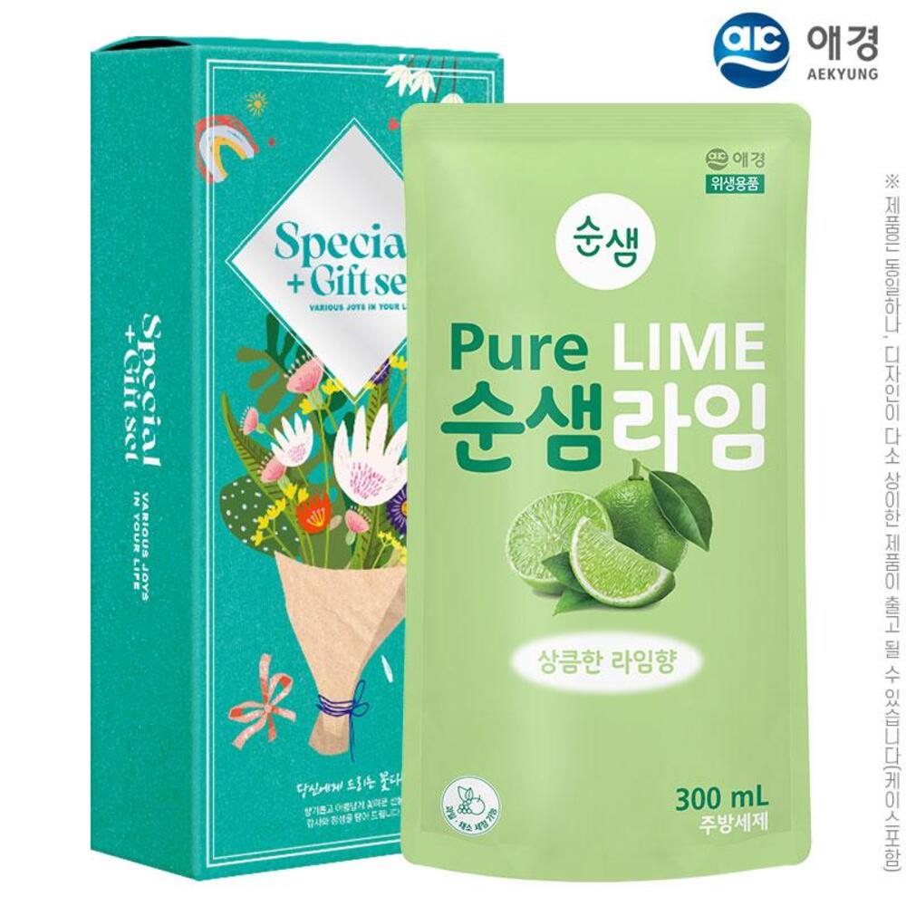 애경 순샘라임300리필1P