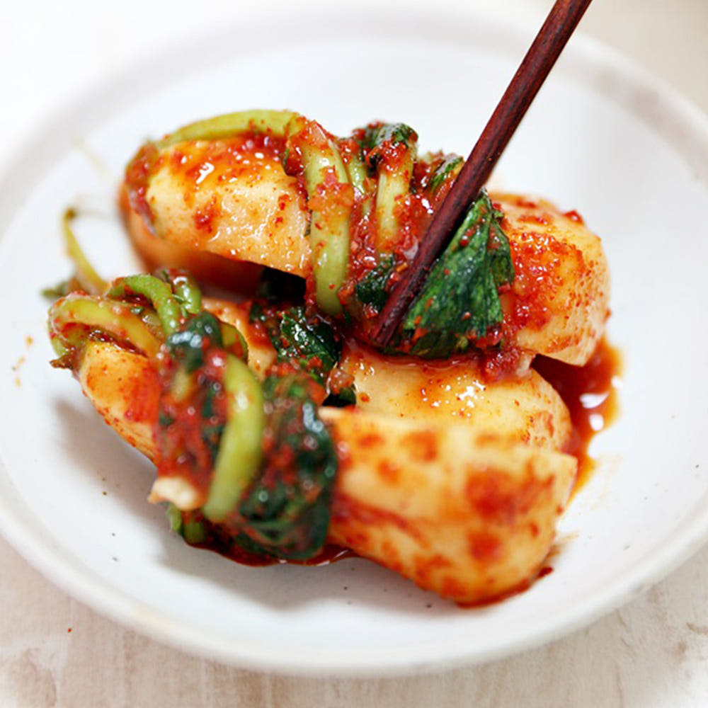 26년전통 귀빈정 국산고추가루 진심 총각김치