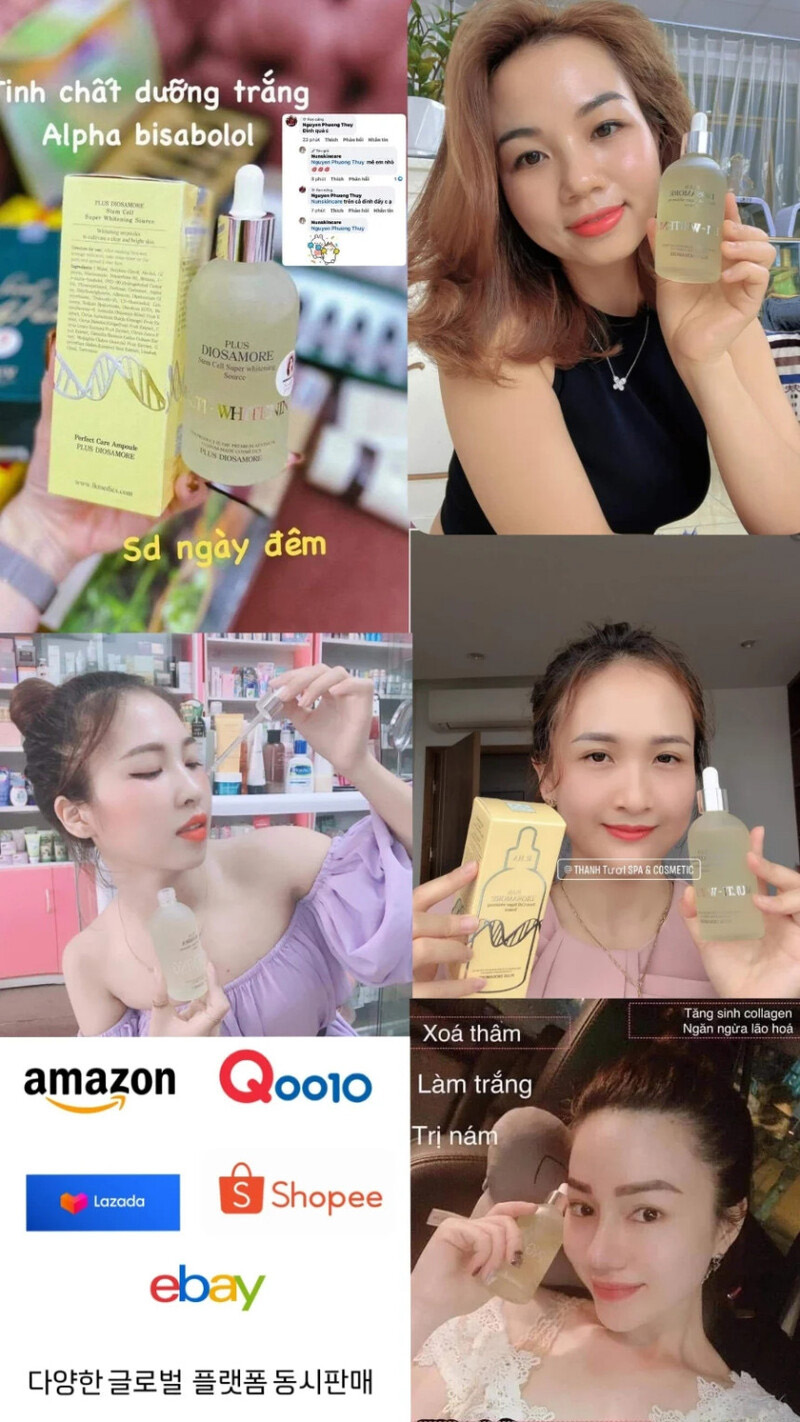 플러스디오사모레 슈퍼 화이트닝소스 100ml 상세 13