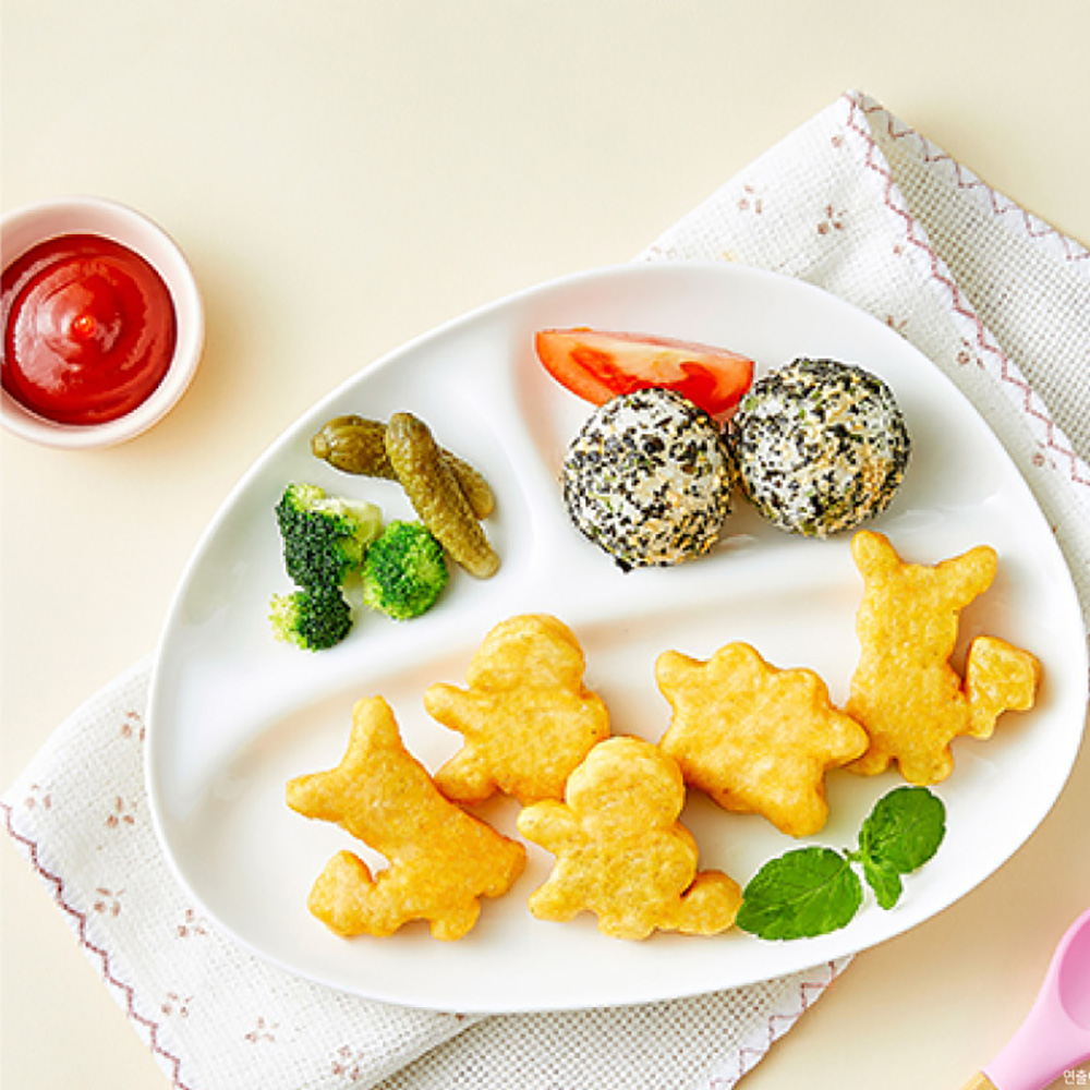 [하림] 피카츄돈까스 500g X 1개 + 포켓몬 치즈너겟 420g X 1개