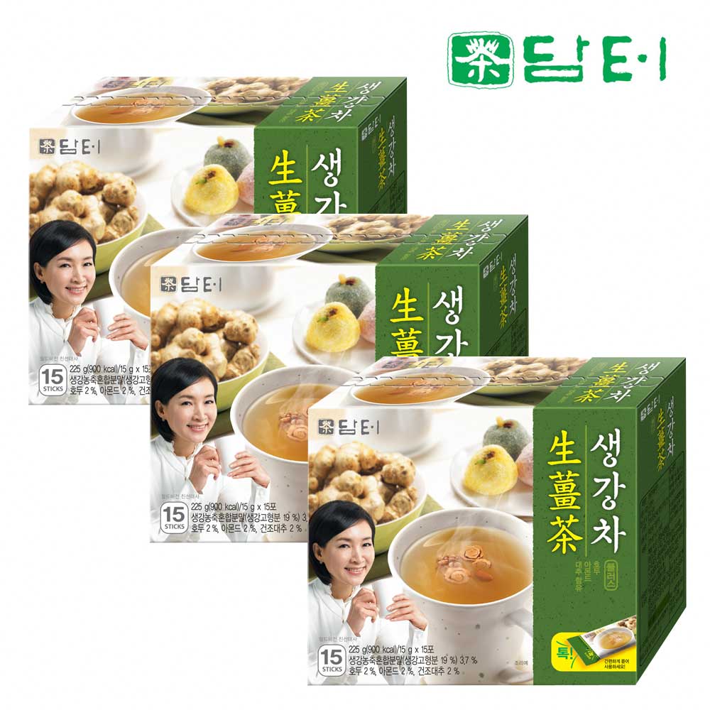 [담터] 생강차 플러스 15T x 3개 (총 45입)