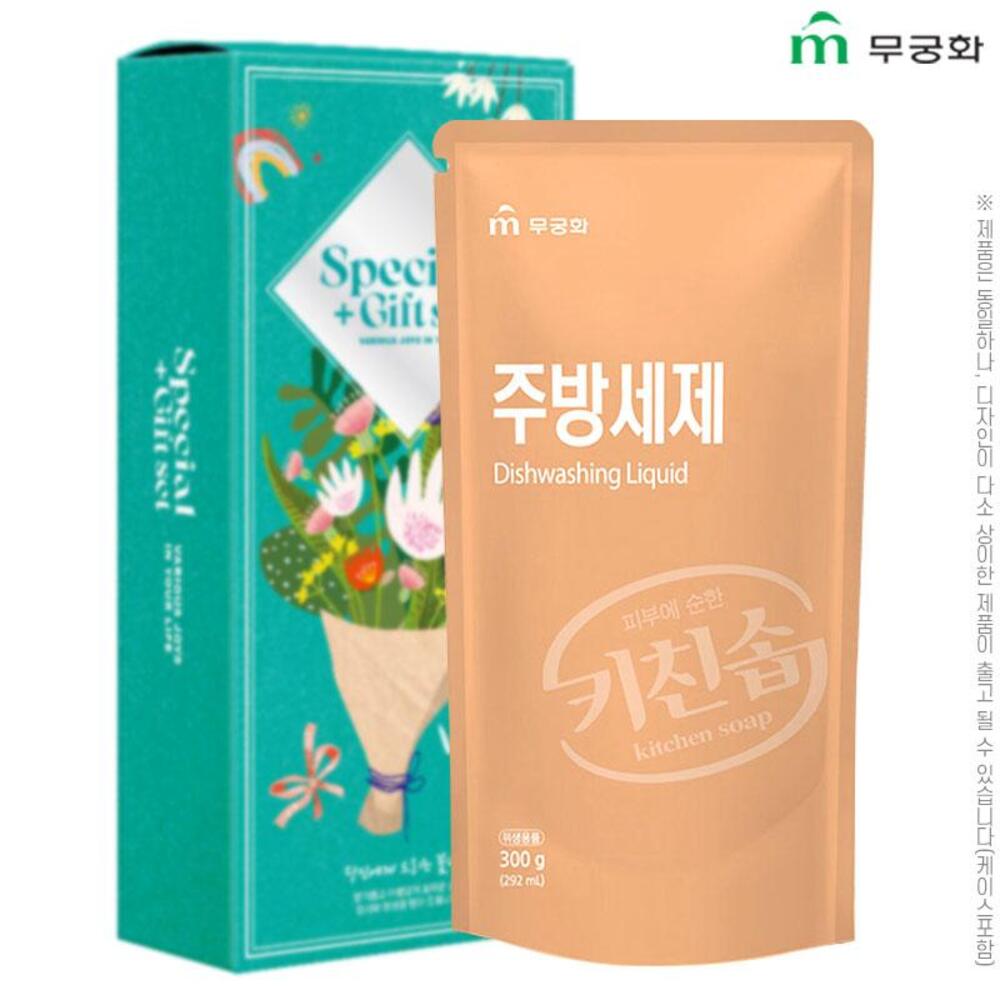 무궁화 키친솝주방세제300리필1P